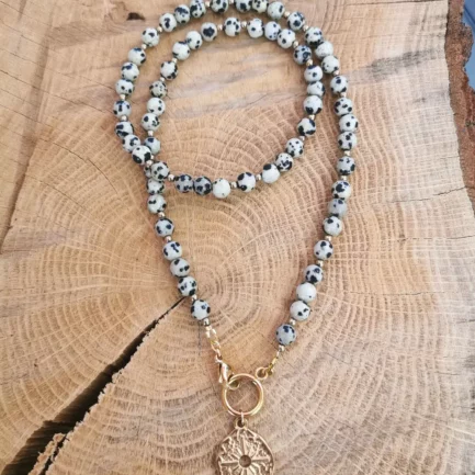 naszyjnik jaspis dalmatyński